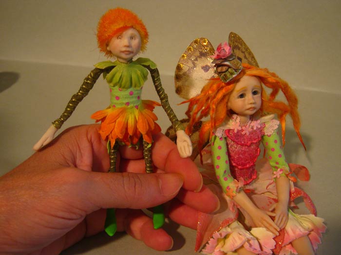 Posable Fairy Ginny & Pixie Jill